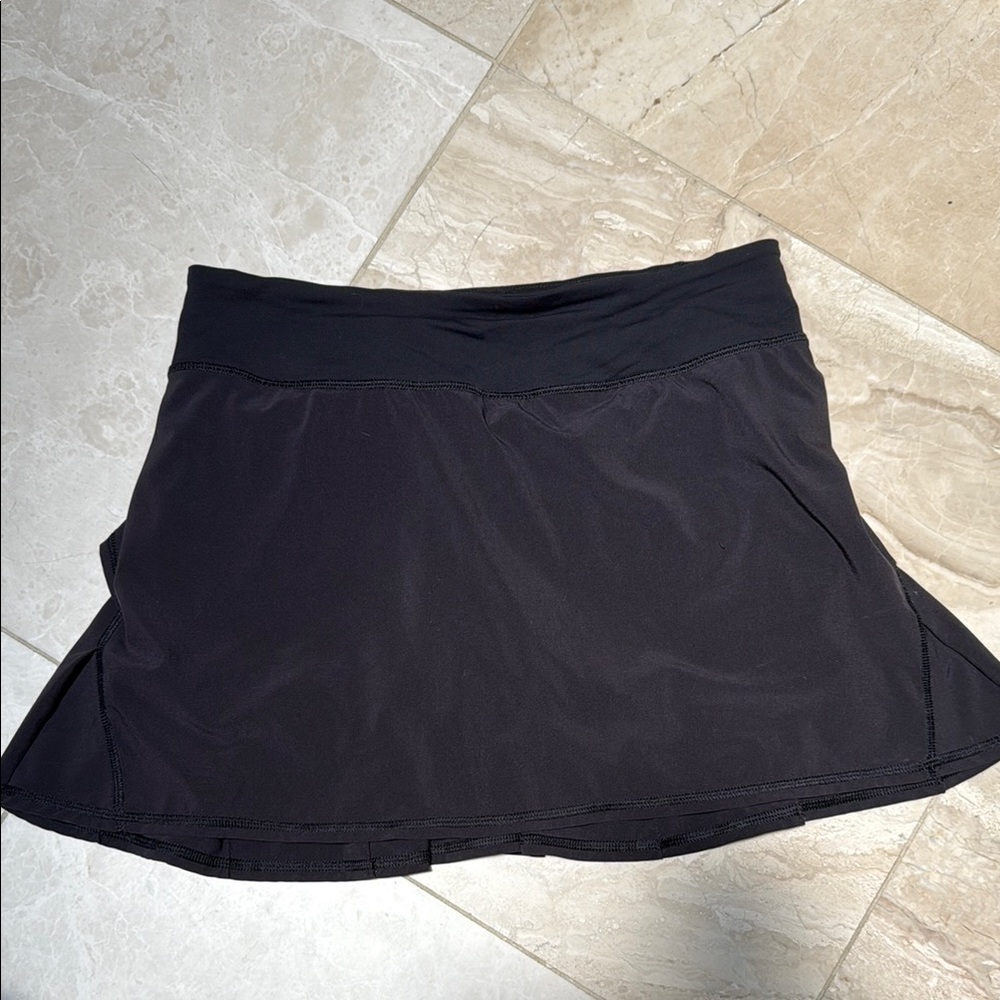 Lululemon Athletica Black golf or tennis Mini Skort for Casual Wear